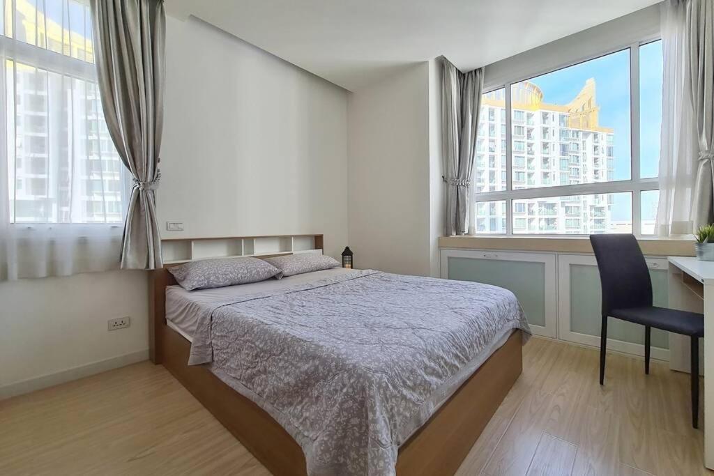 The Muji Inspired 1 Bedroom : Pool/wifi/rama9/rca Pangsapuri